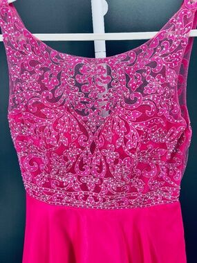 Juliet-NWT Cocktail /Homecoming Dress with sequined top, layered chiffon skirt